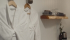 complimentary robes and house-made teas 